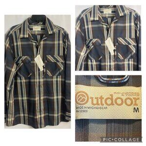 Roundtree & Yorke Outdoor The Trekker Button-down Shirt M NWT